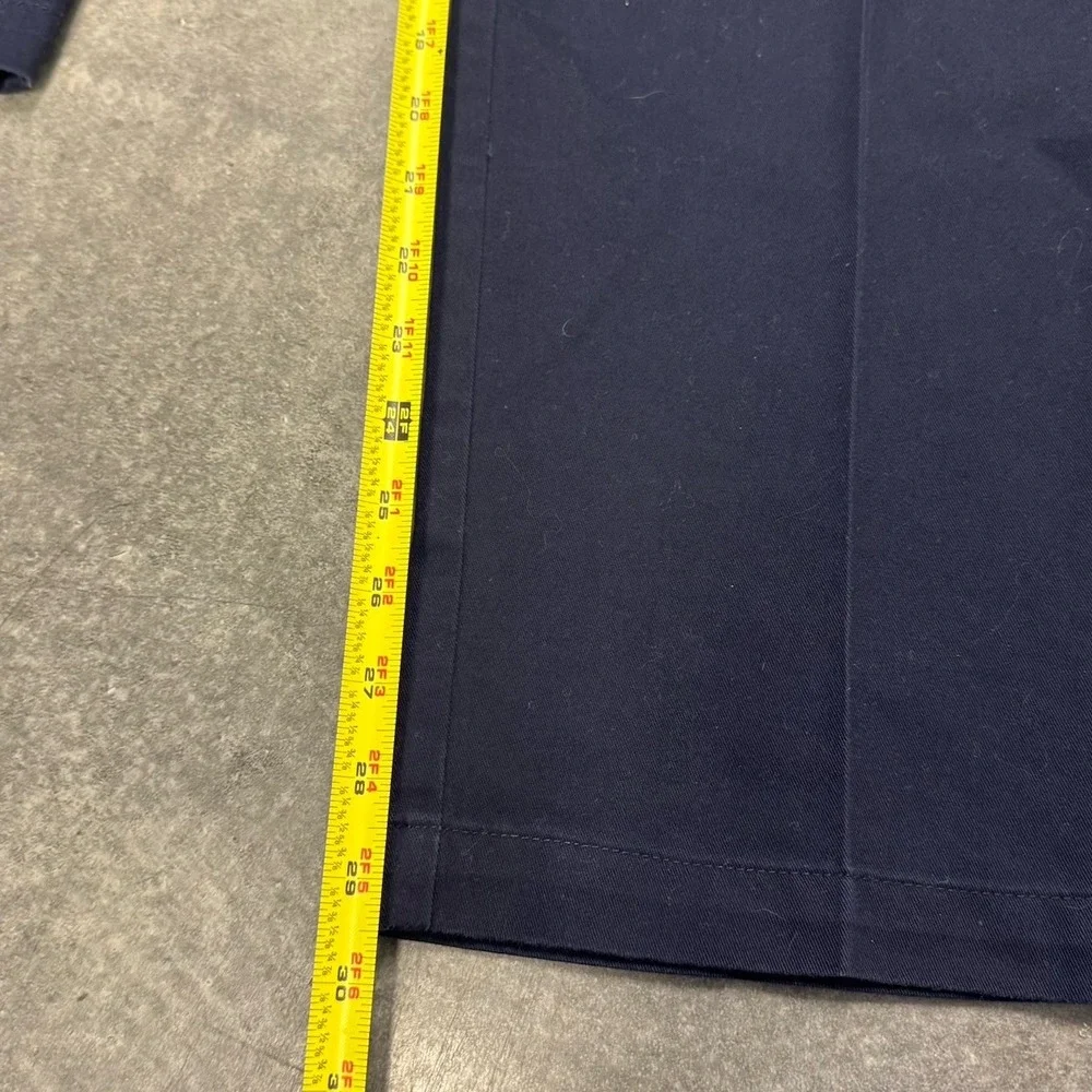 Vintage Men's Dockers Double Pleated Navy Blue Preppy Essential Nautical 40x30